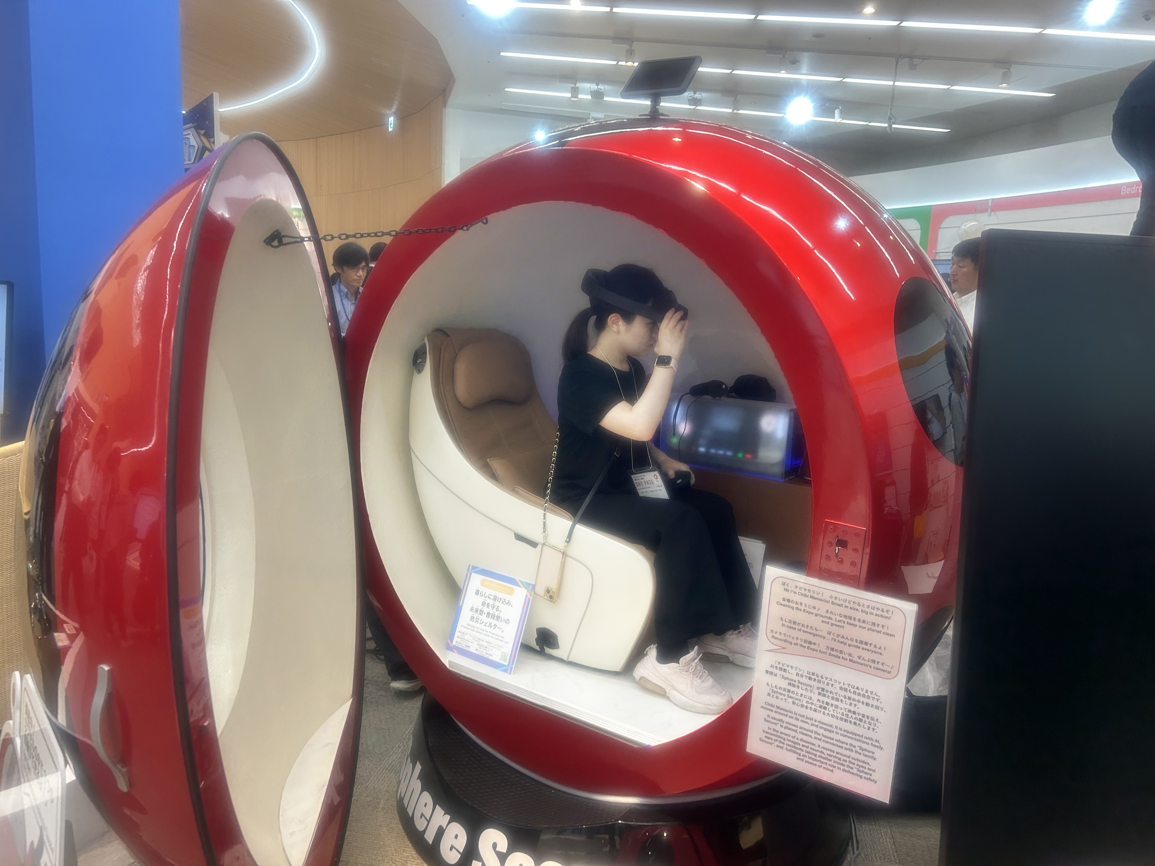大阪・関西万博に出展したポリウレア製の球形シェルター